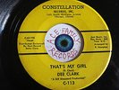 RARE Northern Soul 45 DEE CLARK   That's My Girl / It's Raining   Constellation
