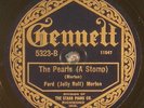 Ferd (Jelly Roll) Morton, Gennett 5323, V+