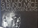 Art Blakey '3 Blind Mice' LP United Artists Jazz UAJ-14002 mono Ear 1962 NICE