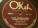 Hot OKeh 40500 The Goofus Five (NYC 1925) E+ beauty