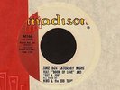 DOOWOP 45 Nino & The Ebb-Tides JUKE BOX SATURDAY NIGHT on MADISON w/ factory slv
