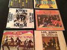THE Kinks 6 Picture sleeve imports  PYE RARE MOD STONES BEATLES SERIOUSLY LOOK