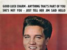 Elvis French EP 1962 Good Luck charm Anything that's She's not you Just tell her