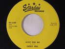 LUCKY HILL: Wait For Me / I'm Missing You 45 rare Country