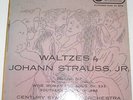 ANDY WARHOL COVER ART: WALTZES By JOHANN STRAUSS RCA CAMDEN CAE 158 7