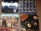 BEATLES VINYL, A HARD DAYS NIGHT, RUBBER SOUL, SGT PEPPERS, WITH THE BEATLES