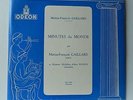 Minutes du Monde Piano & Cello Gaillard / Bloch Odeon 10