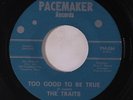 rare Texas Soul 45 TRAITS too good to be true PACEMAKER Hear