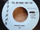 ROGER WADE northern soul 45 Tell Me What They Say/I Want To Know   Givhan r&b