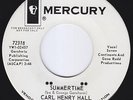 CARL HENRY HALL Summertime RARE northern soul M- 45 popcorn dancer r&b LISTEN