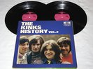 2 LP THE KINKS (DAVE DAVIES) - HISTORY VOL. 2 ORIGINAL PYE-VOGUE 1970 SEHR RAR