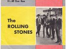 ROLLING STONES It's All Over Now RARE Sweden 45 UNIQUE swedish p/s LISTEN