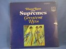 Vintage Diana Ross and The Supremes 2  LP SET - AUTOGRAPHED   GREATEST HITS