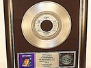 Mike Oldfield, To France, Platin Record, Schallplatte, Award, gold