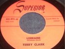Terry Clark - Lorraine 60s MOD R&B GARAGE POPCORN ROCKER on SUPERIOR HEAR IT