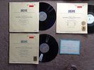PIERRE FOURNIER BACH SUITES FOR SOLO CELLOS 3 LPS ARCHIV 198186/87/88 RED STEREO