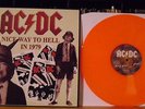 AC/DC Nice way to hell rare orange vinyl live record 1979 2 record set