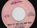 Northern Soul 45 THE VONTASTICS Never Let Your Love Grow Cold St. Lawrence HEAR