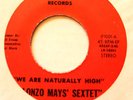 FUNK JAZZ 45-CLONZO MAY'S SEXTET-YOUR HEAVEN IS TOO LATE /WE ARE NATURALLY HIGH