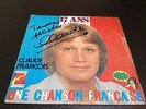 Claude francois 45t dédicacé