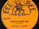 DELL-VIKINGS Come Go With Me on FEE BEE RARE 1956 78 1st Issue Listen