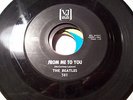 THE BEATLES - PLEASE PLEASE ME // FROM ME TO YOU - BLACK VEE-JAY BRACKET  MINT-