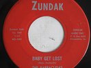 Rare 1965 Garage Classic The Barracudas Baby Get Lost Zundak Records Proto-Punk