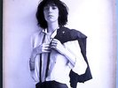 PATTI SMITH HORSES RARE ORIG'75 ARISTA WHITE LABEL PROMO LP w/WHITE LETTER COVER
