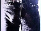 ROLLING STONES STICKY FINGERS RARE ORIG LP ANDY WARHOL ZIPPER CVR SHRINK+STICKER
