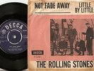 THE ROLLING STONES NOT FADE AWAY & LITTLE BY LITTLE DANISH PS+45 1964 MOD R&B