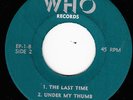 WHO EP *THE LAST TIME/ UNDER MY THUMB+2* ROLLING STONES