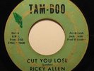 RICKY ALLEN cut you loose TAM-BOO funk 45 RARE *Listen*
