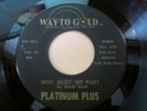 Modern Soul 45 PLATINUM PLUS why must we part WAY TO GOLD