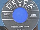 ROY HALL 45 Whole Lotta Shakin' Goin On DECCA 29697 VG+ ORIGINAL 1955 Rockabilly