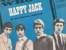 WHO: HAPPY JACK / I'VE BEEN AWAY (BEATLES-ROLLING STONES) 7'-45