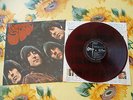 THE BEATLES Rubber Soul LP 1st Orig. Japan press 1966 Red Wax & GF Insert EX