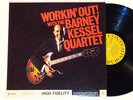 BARNEY KESSEL QUARTET: WORKIN' OUT WITH contemporary LP / MONO DG NM