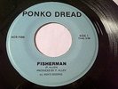 REGGAE-RARE P.ALLEN - FISHERMAN KILLER ROOTS on the PONKO DREAD LABEL 45