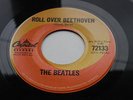 THE BEATLES  ORIG 1963  CANADIAN 45  PLEASE MR POSTMAM  /   ROLL OVER BEETHOVEN