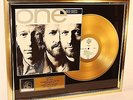 Bee Gees, One, mit Cover, Gold Record, goldene Schallplatte, Award, platin