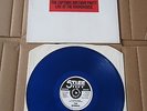 THE DAMNED Not The Captain's Birthday Party ? STIFF RARE UK BLUE VINYL LP KBD