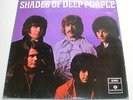 DEEP PURPLE 'SHADES OF DEEP PURPLE' 1968 STEREO LP EX/VG