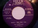 1954 THE HARPTONES..SINCE I FELL FOR YOU ..ON BRUCE RECORDS 113A