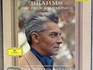 DG 4 LP BOX Stereo BRAHMS Four Symphonies  Karajan Berlin Philharmonic Orch.