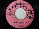 RARE SOUL FUNK 45 Earl Carter & the Fantastic 6 Shake Your Po Po   Princess HEAR