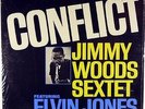 JIMMY WOODS SEXTET FEATURING ELVIN JONES-CONFLICT-ORIGINAL DEEP GROOVE STEREO LP