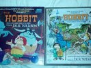THE HOBBIT SOUNDTRACK - lord of the rings  Tolkien 3 LP  booklets vinyl vintage