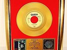 Queen, A Kind Of Magic, Gold Record, goldene Schallplatte, platin, Award