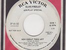 ELVIS - How Great Thou Art - RARE AIR-PLAY SPECIAL Promo 45