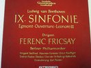 FRICSAY BEETHOVEN IX Sinfonie Egmont Leonore III LP Box  DG original Classical